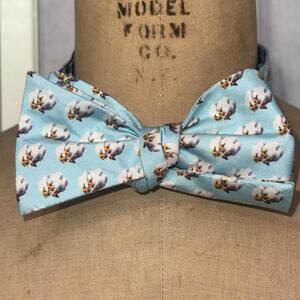 Properly Tied Southern Cotton Silk Old Money Classic Preppy Designer Bow Tie